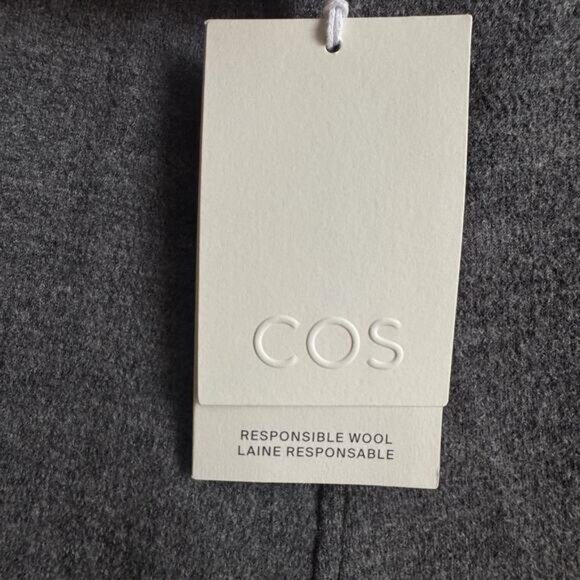 NWT COS Boiled Wool Barrel-leg Trousers - Picture 4 of 12